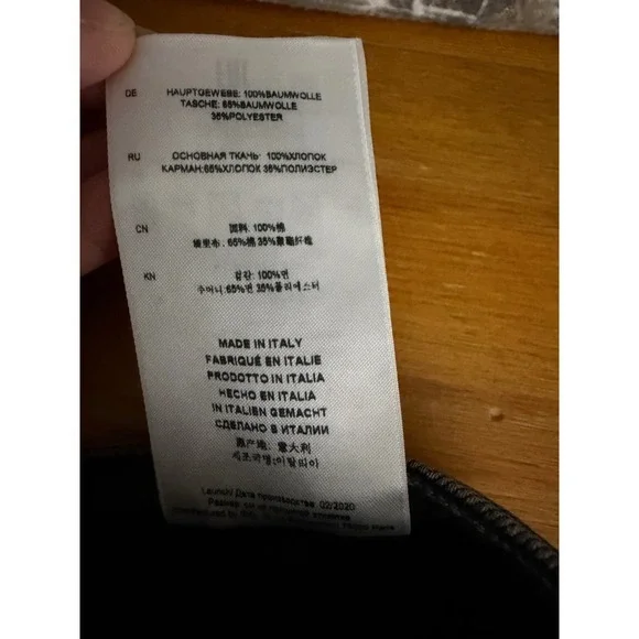 IRO Barra Faded Denim Shorts Women's Size 38/us 6 - Picture 8 of 11